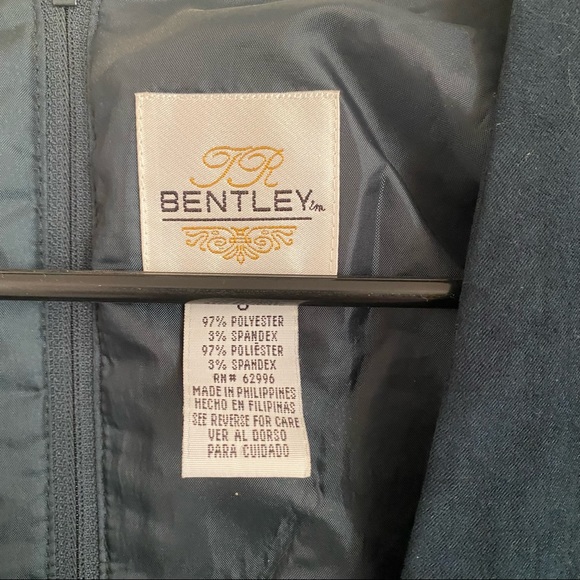 Green Velvet Dress - Picture 4 of 5